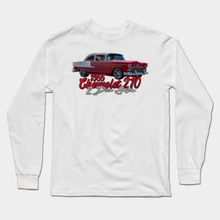 1955 Chevrolet 210 2 Door Sedan Long Sleeve T-Shirt